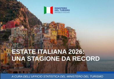 TURISMO, MAZZI: «ESTATE CON NUMERI STRABILIANTI, OLTRE 276 MILIONI DI PRESENZE IN ITALIA»