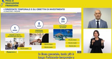 POSTE ITALIANE: AD ANCONA I WEBINAR DI EDUCAZIONE  FINANZIARIA ANCHE IN MODALITÀ LIS